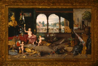 A Vanitas Allegory by Jan the Younger Brueghel