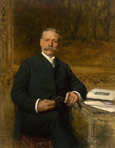 Charles Tyson Yerkes by Jan van Beers