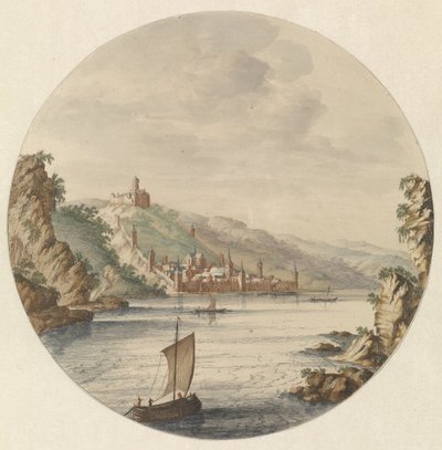 View of the City of Bacharach by Jan van Call (I)