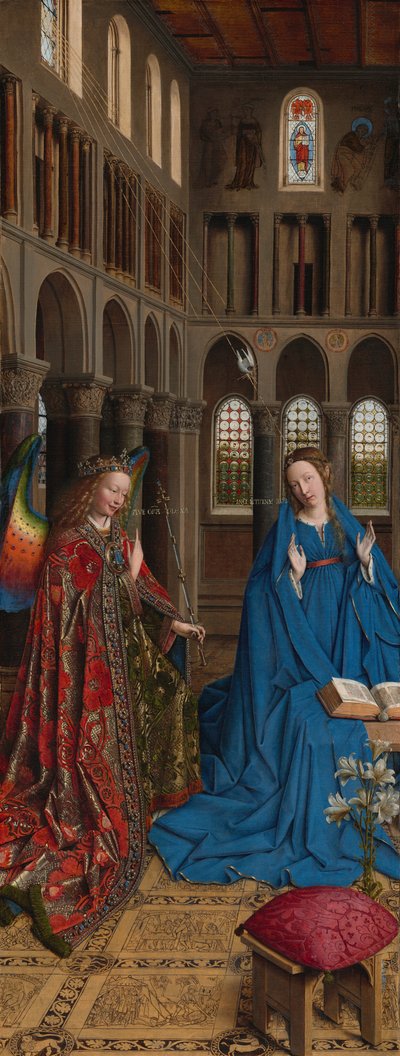 The Annunciation by Jan van Eyck