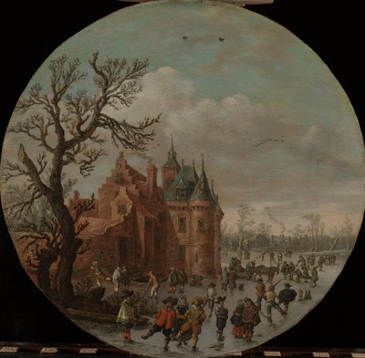Winter by Jan van Goyen (signed by artist)