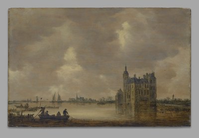 A Castle by a River by Jan van Goyen