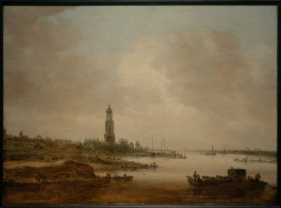 View of Rhenen by Jan Josephsz van Goyen
