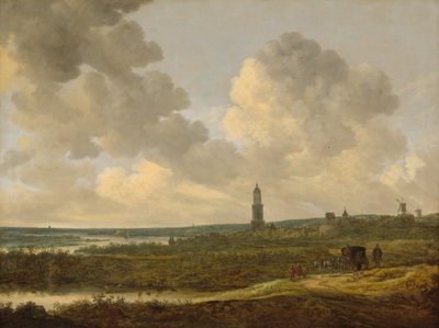 View of Rhenen by Jan van Goyen