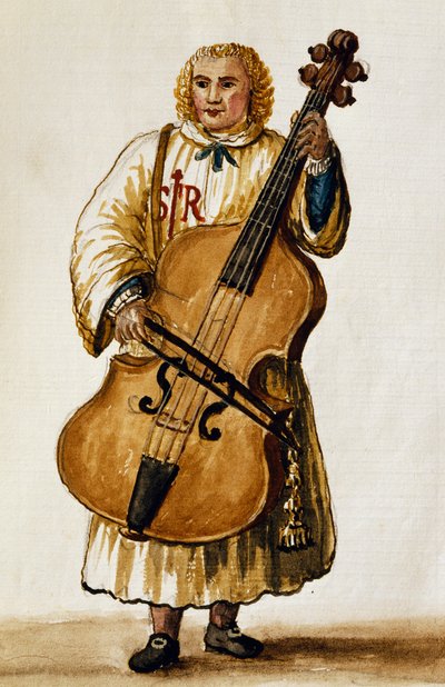 Street Musician by Jan van Grevenbroeck