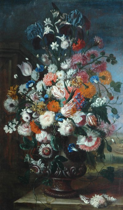 Flowers by Jan van Huysum