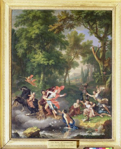 The Rape of Proserpine by Jan van Huysum
