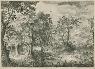 Deer Hunt by Jan van Londerseel