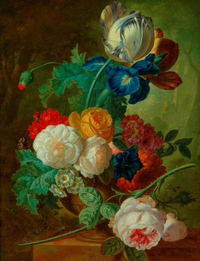 Flowerpiece by Jan van Os