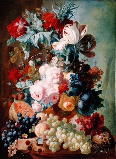 Flowers and Fruit by Jan van Os