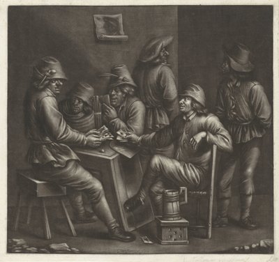 Card Players by Jan van Somer