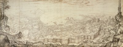 View of Naples by Jan van Stinemolen