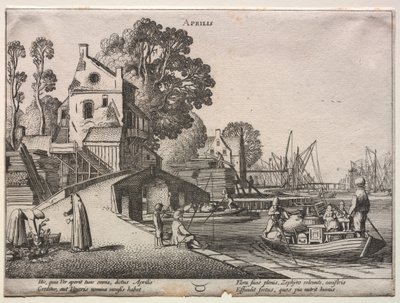 The Twelve Months: April by Jan van de Velde II