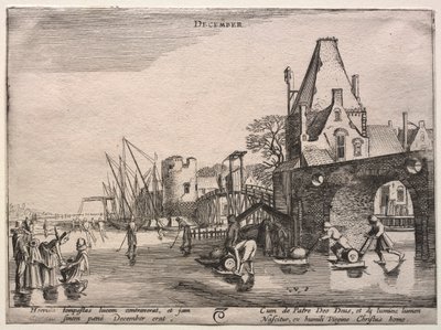 The Twelve Months: December by Jan van de Velde II