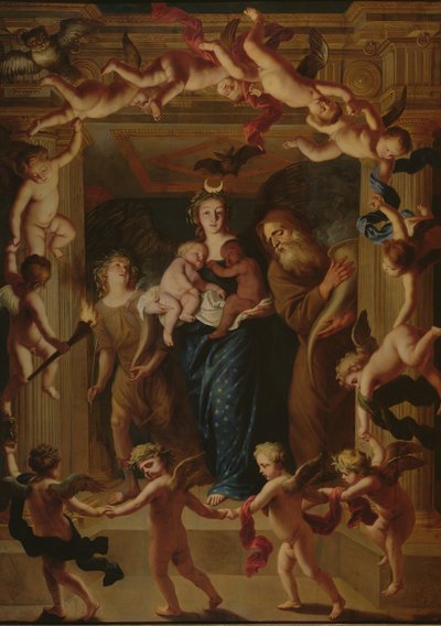Allegory of Night by Jan van den Hoecke