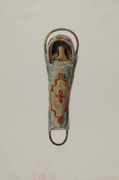 Cree Papoose Doll by Jane Iverson