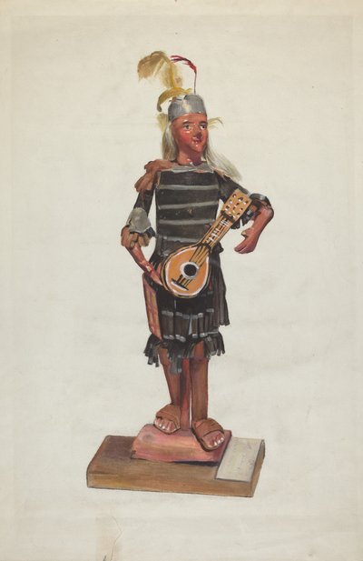 Indian Doll - Winnipeg Brave by Jane Iverson