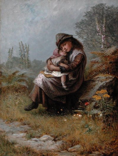 A Rest by the Wayside by Jane Maria Bowkett