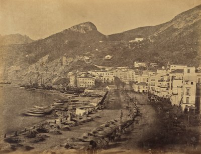 Salerno from Hotel Window by Jane Martha St. John