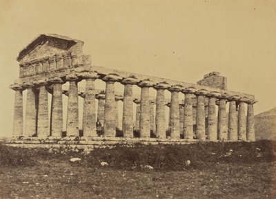 Temple at Paestum by Jane Martha St. John