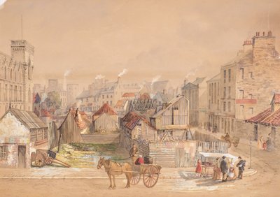 Site of the Albert Institute 1864 by Jane Stewart Smith