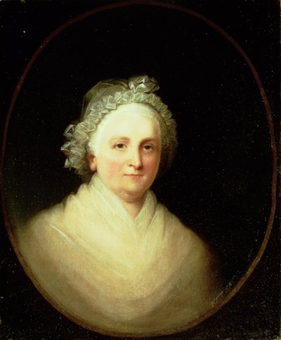 Portrait of Martha Washington by Jane Stuart