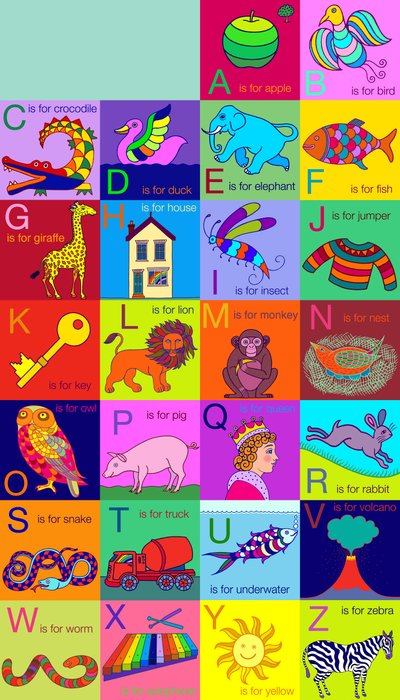 Alphabet for Children by Jane Tattersfield