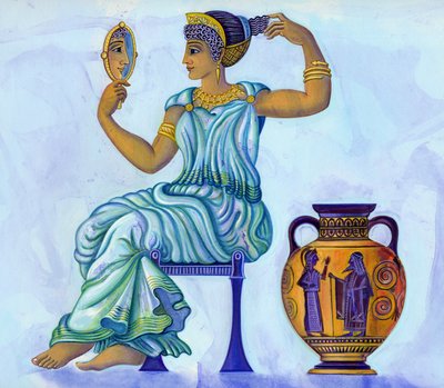 Ancient Greek Woman by Jane Tattersfield