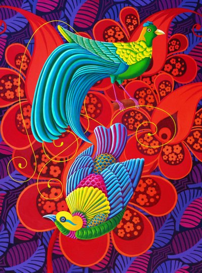 Birds of Paradise, 2020 by Jane Tattersfield