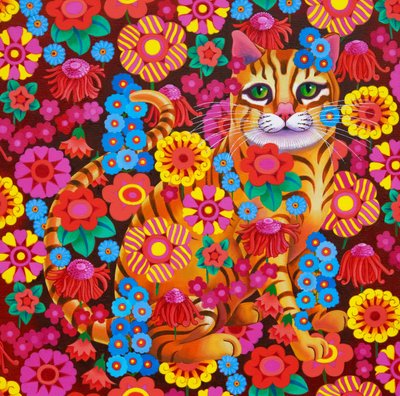 Cat, 2022 by Jane Tattersfield