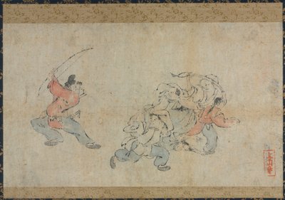 Comic Picture by Japan, Edo period