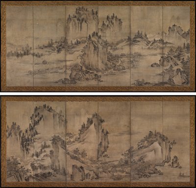 Landscape by Japan, Muromachi period