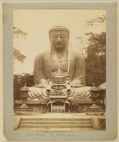 Daibutsu at Kamakura, Japan by Japanese Photographer