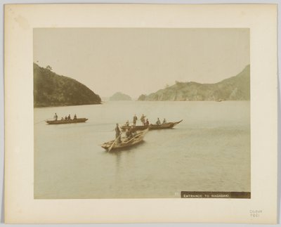 Entrance to Nagasaki, Japan by Japanese Photographer