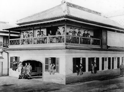 Geisha House by Japanese Photographer