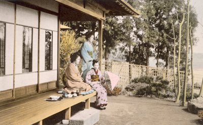 Ladies at Home by Japanese Photographer