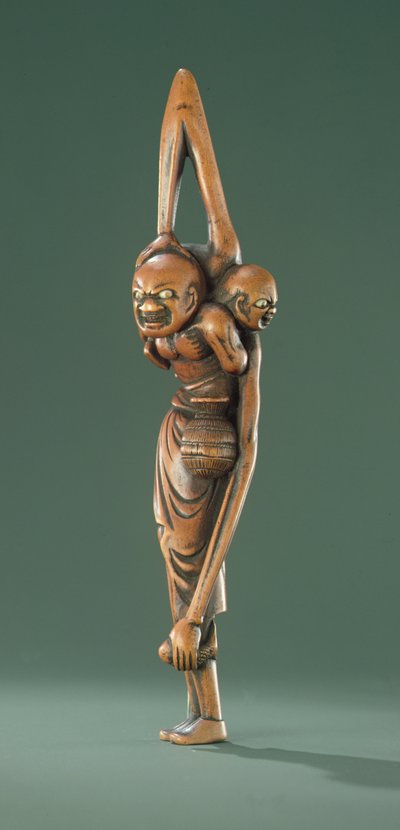 Ashinaga and Tenaga, Edo Period by Japanese School