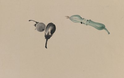 Drawing fruit by Japanese School