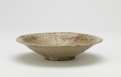 Karatsu ware tea bowl by Japanese School