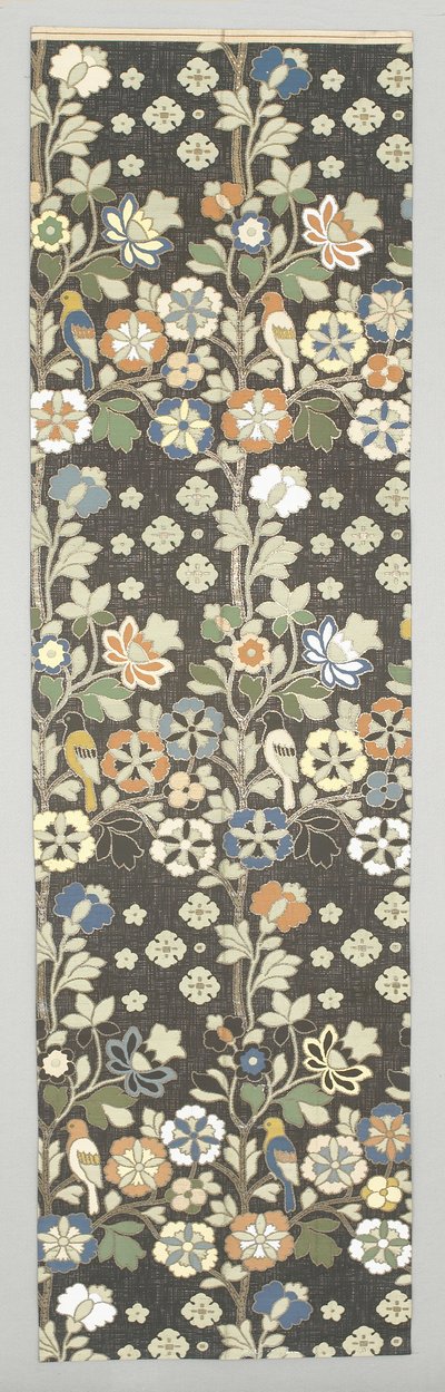 Obi Fragment by Japanese School