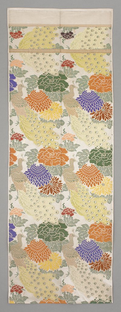 Obi Fragment by Japanese School