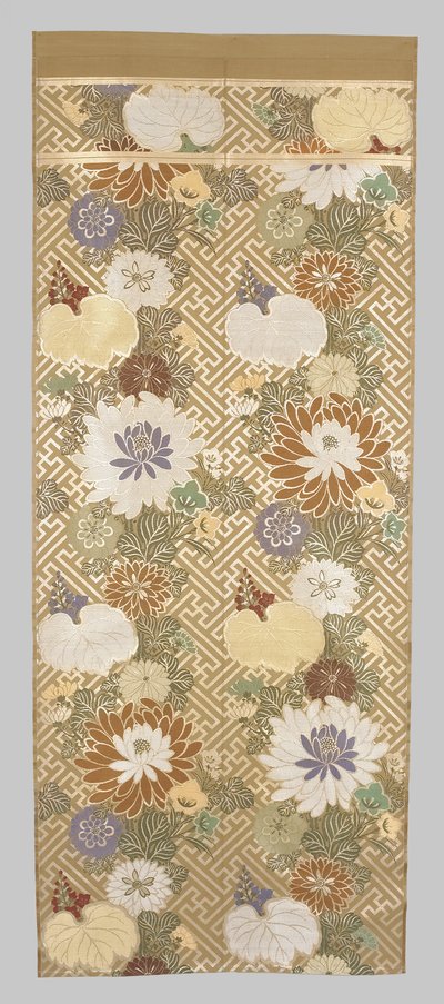 Obi Fragment by Japanese School