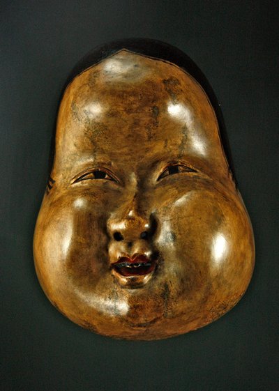 Otafuku mask by Japanese School