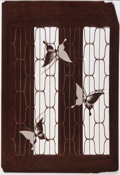 Stencil: Butterflies by Japanese School