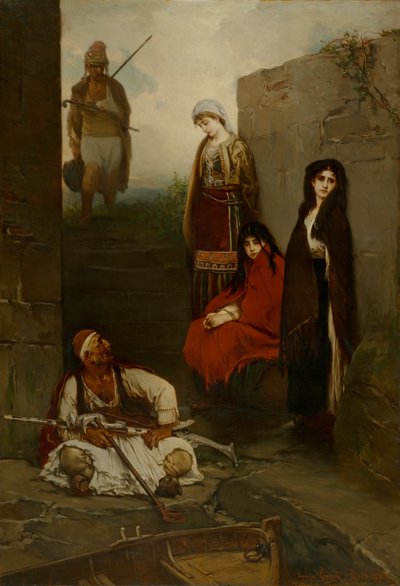 Captives (Captive Montenegrin Women) by Jaroslav Cermak