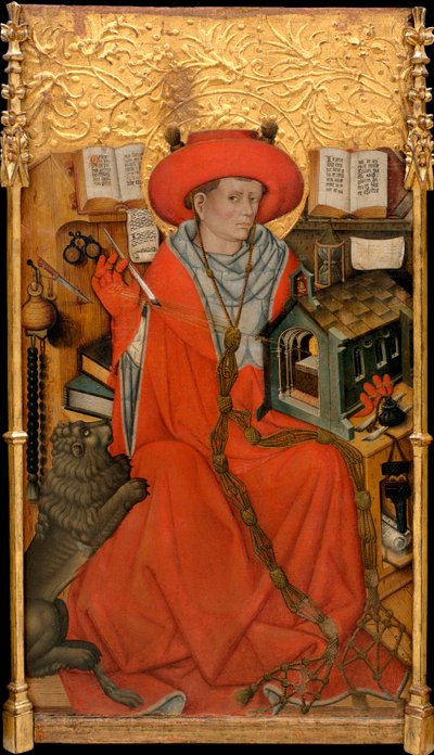 Saint Jerome in His Study by Jaume Ferrer