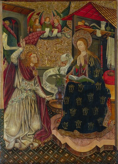 The Annunciation by Jaume Ferrer