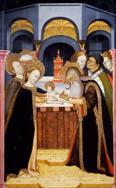 The Circumcision, altarpiece from Verdu by Jaume Ferrer