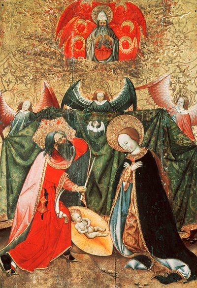 The Nativity, altarpiece from Verdu by Jaume Ferrer