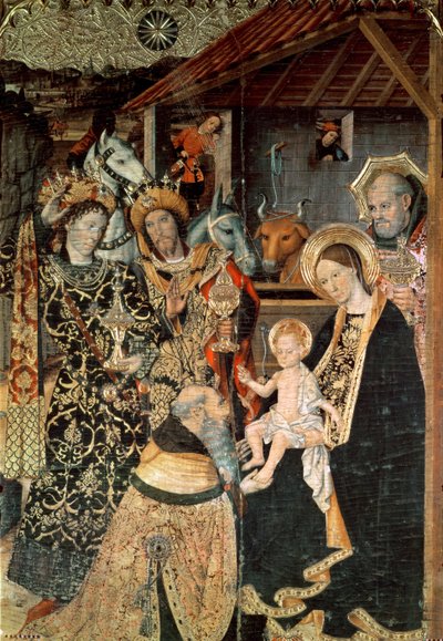 Adoration of the Kings by Jaume Huguet